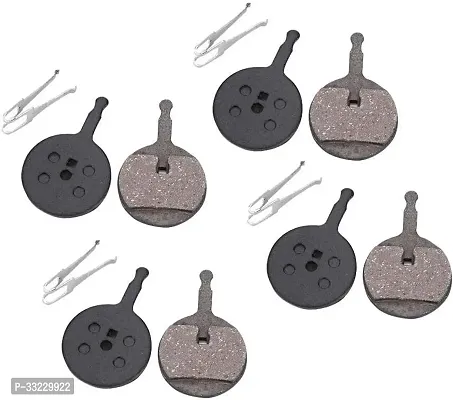 NSV Combo Of 4 Round Black Pads For Bicycle And Bike Disk Brake Pads Bicycle Brake Disk-thumb4