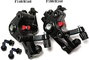 NSV Bicycle F140 160 R180 160 Disc brake Mechanical Caliper And Cycle Handle Grip Bicycle Brake Disk-thumb1