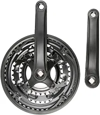 NSV 3 Speed chain wheel with metal for MTB and road cyclesBlack Bicycle Brake Disk-thumb1