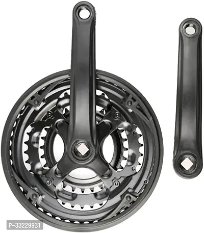 NSV 3 Speed chain wheel with metal for MTB and road cyclesBlack Bicycle Brake Disk-thumb2