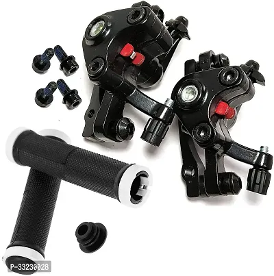 NSV Bicycle F140 160 R180 160 Disc brake Mechanical Caliper And Cycle Handle Grip Bicycle Brake Disk-thumb0