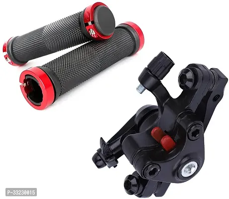 NSV Bicycle Rear Disc Brake Machine F180 R160 Mechanical Caliper Bicycle handle grip Bicycle Brake Disk-thumb0