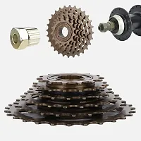 NSV Bicycle 6 Speed Freewheel Cassette 6 Speed Flywheel for Mountain Bikes Cycling Bicycle Brake Disk-thumb3