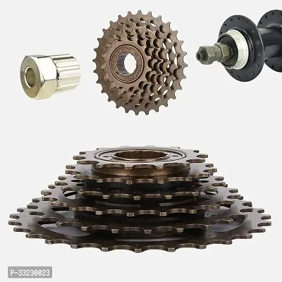 NSV Bicycle 6 Speed Freewheel Cassette 6 Speed Flywheel for Mountain Bikes Cycling Bicycle Brake Disk-thumb4