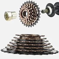 NSV 7 Speed Bike Freewheel 14 28 T Road Bike Flywheel Bike Screw Type Bicycle Brake Disk-thumb1