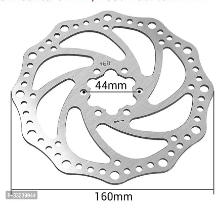 NSV 160 MM Bicycle Brake Disk Plate Front and Rear Disk Bicycle Brake Disk-thumb2