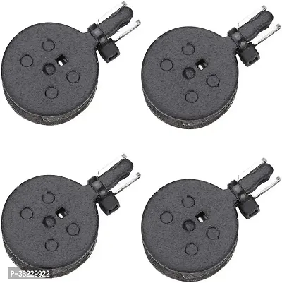 NSV Combo Of 4 Round Black Pads For Bicycle And Bike Disk Brake Pads Bicycle Brake Disk