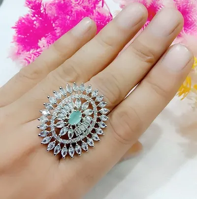 Diva American Diamond Fancy Ring