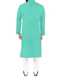 Sea Green Cross Kurta-thumb3