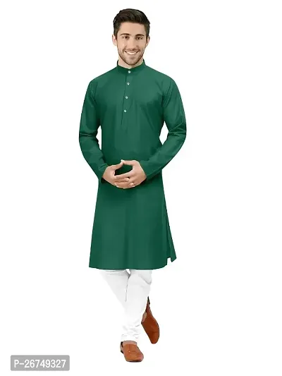 New Stylish straight simple kurta for Men-thumb0