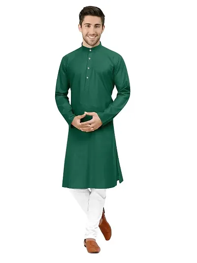 Trendy Blend Kurta Sets For Men