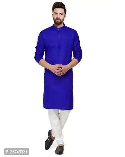 New Stylish straight simple kurta for Men-thumb0