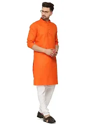 New Stylish straight simple kurta for Men-thumb3