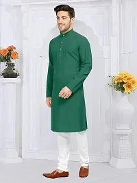 New Stylish straight simple kurta for Men-thumb3