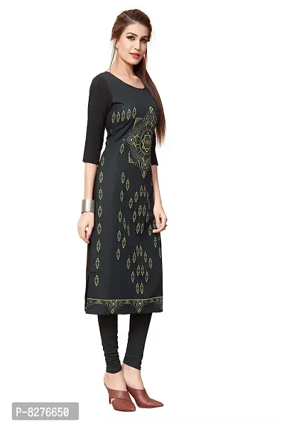 BLANCORA Women's Straight Kurti-thumb2