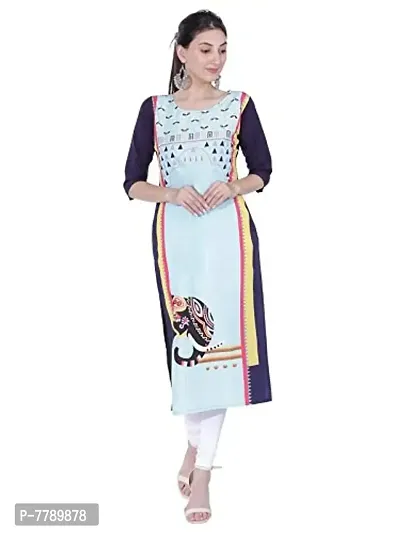 Glance Designs Women's Straight Kurti