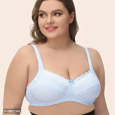 Stylish white Cotton Solid Bras For Women
