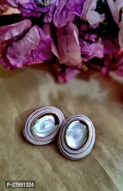 Elegant Blue Crystal  Studs Earrings For Women-thumb0
