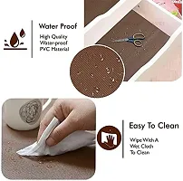 Glittering Stars Anti-Slip mat for Kitchens, Cabinet, Drawers| Super Strong EVA | Washable| Anti-Microbial | Water Resistant | Brown | 45 cm x 5 meter-thumb3