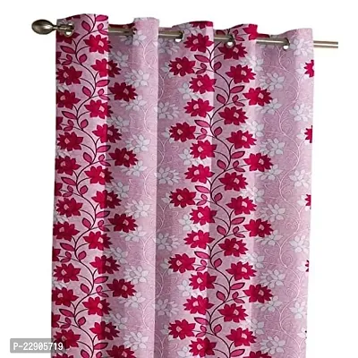 Dream Era Fine Polyester Floral Printed Curtain