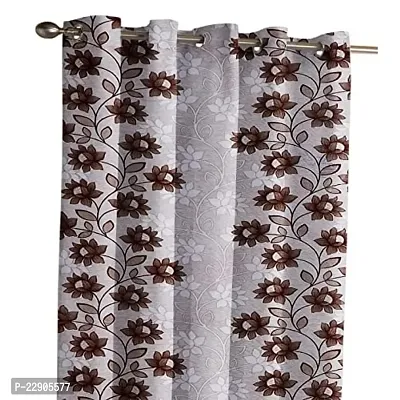 Dream Era Fine Polyester Floral Printed Curtain