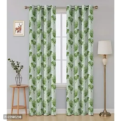 Dream Era Fine Polyester Floral Printed Curtain-thumb3