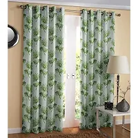 Dream Era Fine Polyester Floral Printed Curtain-thumb1