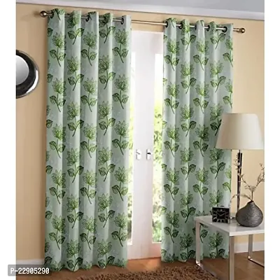 Dream Era Fine Polyester Floral Printed Curtain-thumb2