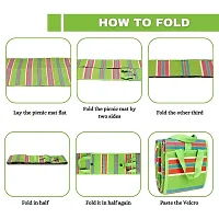 Foldable Mat for Picnics with Handle - 4x6 Feet-thumb3