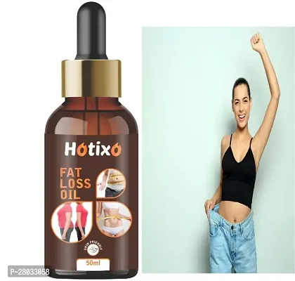 Hotixo Premium Thigh Fat Loss Massage Oil.,Weight Loss Oil 50 Ml Pack Of-1