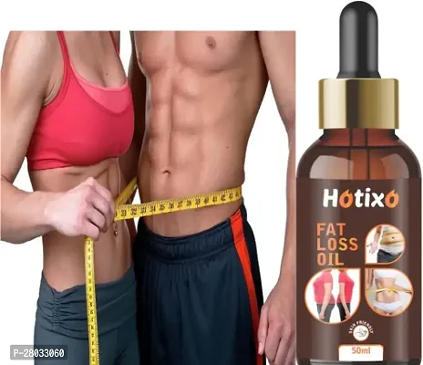 Hotixo Premium Thigh Fat Loss Massage Oil.,Weight Loss Oil 50 Ml Pack Of-1-thumb0