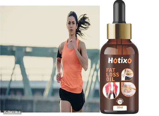 Hotixo Premium Thigh Fat Loss Massage Oil.,Weight Loss Oil 50 Ml Pack Of-1-thumb2