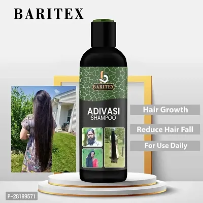Baritex Adivasi Smooth and Silky, Anti Dandruff Ayurvedic Shampoo 100ml Pack Of-1-thumb0