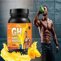 GH WHEY PROTEIN Weight Gainers  Improved Strength, Faster Recovery  (Mango Flavor 500GM)-thumb3