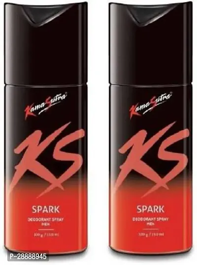 Kamasutra COMBO SPARK Deodorant Spray     For Men  300 ml, Pack of 2-thumb0