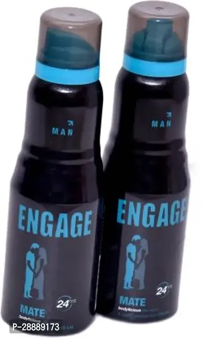 Engage Combo of 2 Mate Deodorants Deodorant Spray     For Men  300 ml, Pack of 2-thumb0