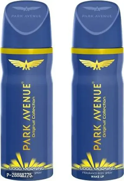 PARK AVENUE Good morning wake up deodorant for men 150ml Deodorant Spray     For Men  150 ml, Pack of 2-thumb0