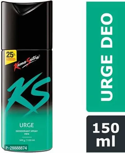 Kamasutra URGE 150ML Deodorant Spray     For Men and Women  150 ml