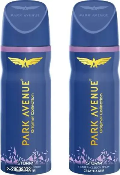 PARK AVENUE Original Deo Storm Deodorant Spray     For Men and Women  150 ml, Pack of 2