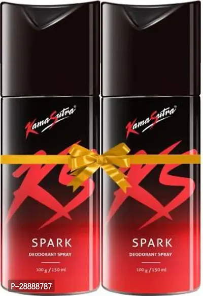 KS SPARK Deodorant Spray     For Men and Women  300 ml, Pack of 2-thumb0