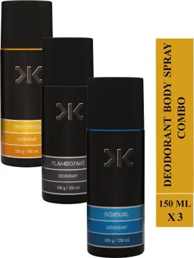 Deodorant Spray For Men Pack Of 3