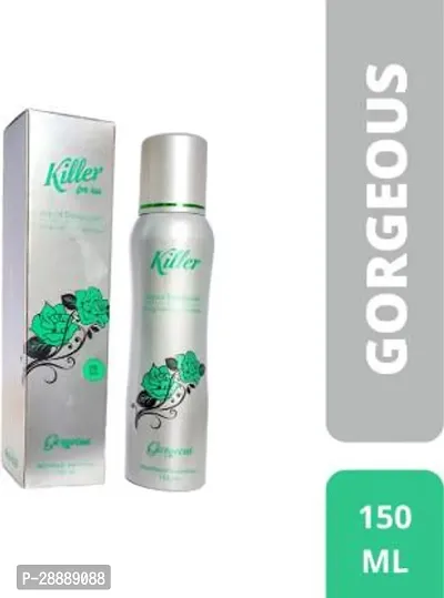 KILLER Gorgeous Liquid Deodorant Body Spray for Women 150ML Deodorant Spray     For Women  150 ml