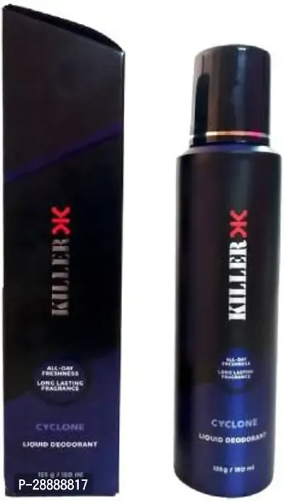 KILLER Cyclone Deodorant Spray     For Men  150 ml