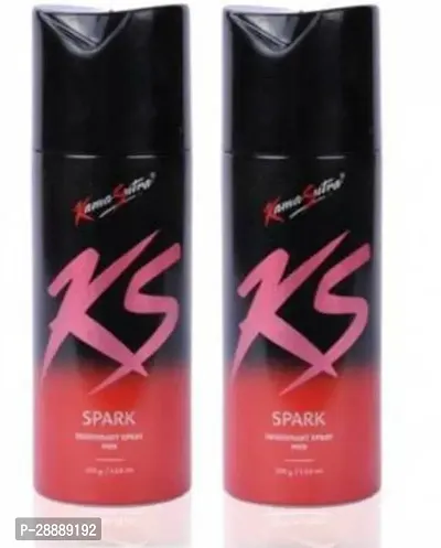 KS KamaSutra SPARK MEN DEODORANT Deodorant Spray     For Men  150 ml, Pack of 2