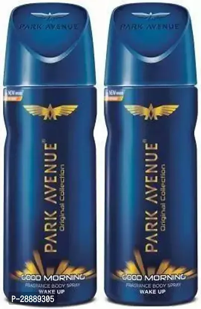 PARK AVENUE Good Morning Deodorant Spray Pack of 2 Deodorant Spray     For Men  260 ml, Pack of 2-thumb0