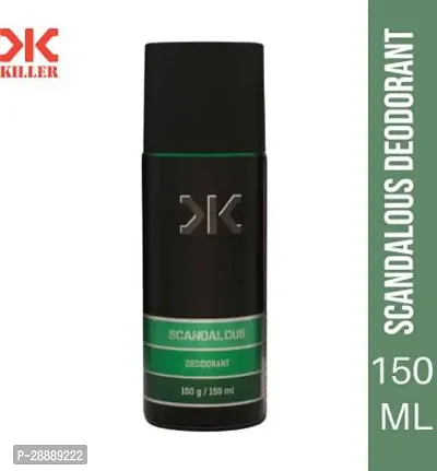 KILLER Scandalous gas deo Deodorant Spray     For Men  150 ml