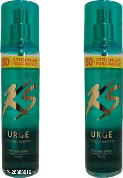 KS URGE POWER SERIES PERFUME SPRAY Perfume Body Spray     For Men and Women  270 ml, Pack of 2-thumb0