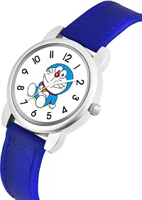 KAJARU Classic Analog Boys Watch (Round White  Blue Dial, Blue Colored Strap, Pack of 1)_188-thumb1