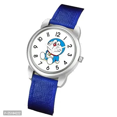 KAJARU Classic Analog Boys Watch (Round White  Blue Dial, Blue Colored Strap, Pack of 1)_188-thumb0