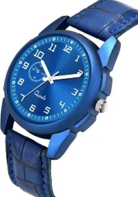 KAJARU Classic Analog Boys Watch (Round Blue Dial, Blue Colored Strap, Pack of 2)_114-thumb1